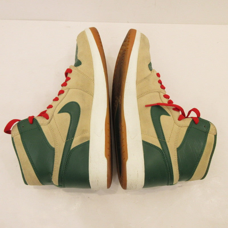 【中古】NIKE | ナイキ AIR JORDAN 1.5 RETRO HIGH スニーカー 768861-206 グリーン 27cm