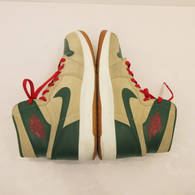 【中古】NIKE | ナイキ AIR JORDAN 1.5 RETRO HIGH スニーカー 768861-206 グリーン 27cm