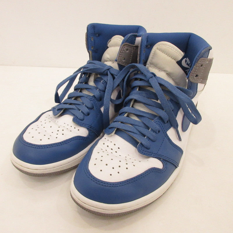 【中古】NIKE | ナイキ AIR JORDAN 1 HIGH OG ”TRUE BLUE' スニーカー DZ5485-410 ブルー 26.5cm