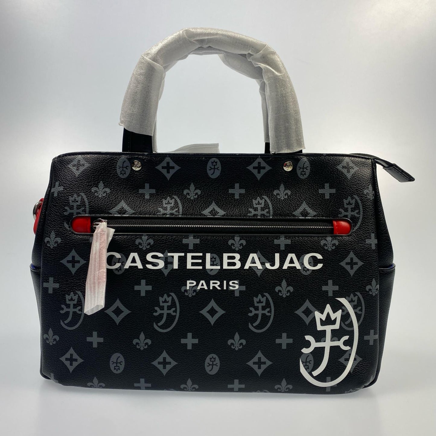 【中古】CASTEL BAJAC | カステルバジャック Sacha ハンドバッグ 048521 ブラック