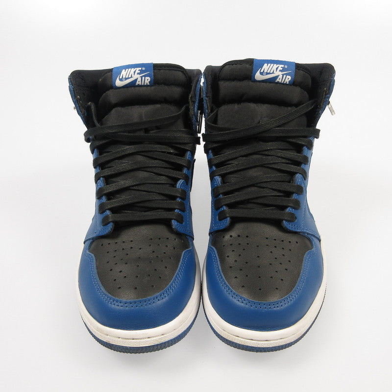 【中古】NIKE | ナイキ AIR JORDAN 1 RETRO HIGH OG Dark Marina Blue スニーカー 555088-404 ブルー 26.5cm