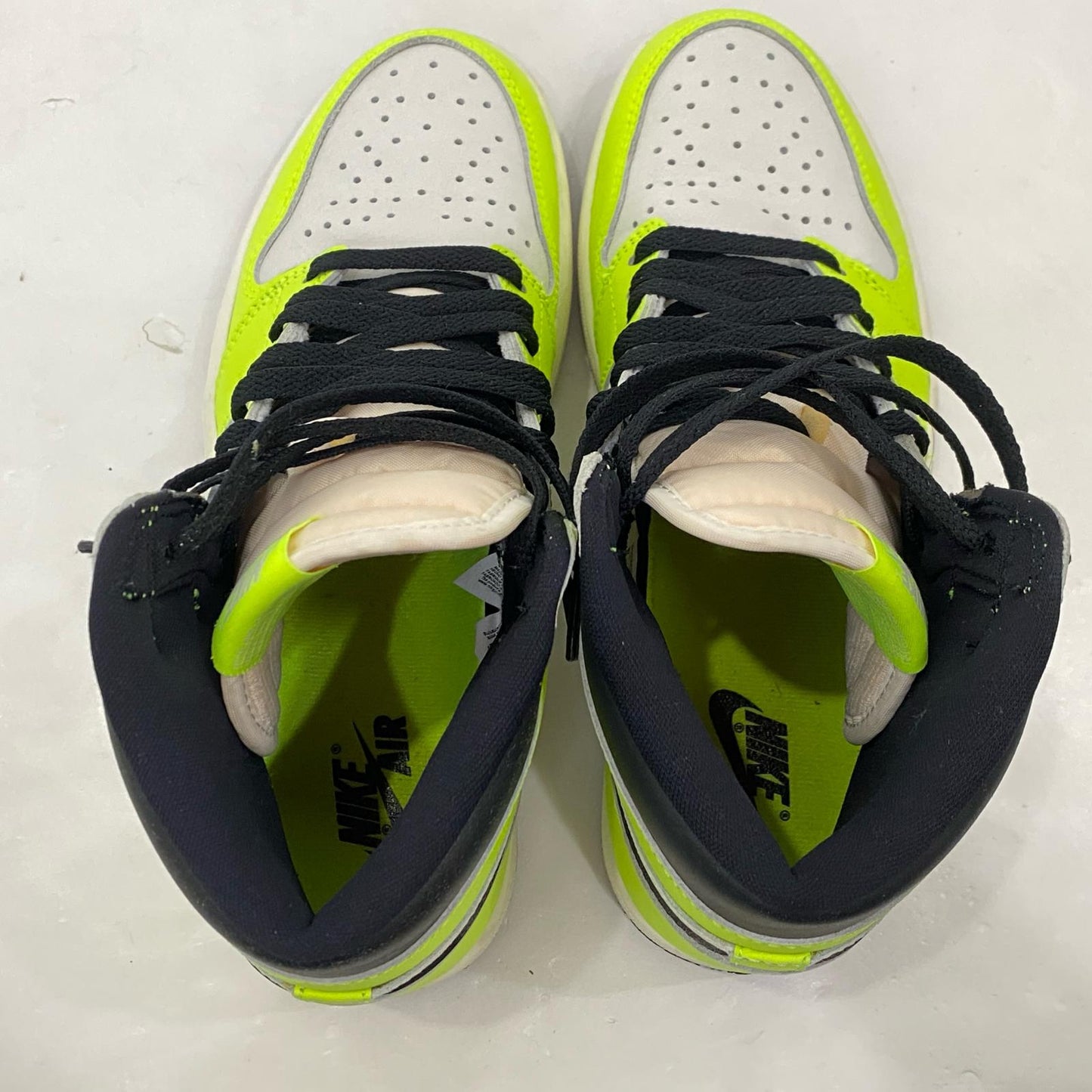 【中古】NIKE | ナイキ Air Jordan 1 High OG Volt/Visionaire スニーカー 555088-702 2022S/S 26.5cm ライトグリーン 26.5cm