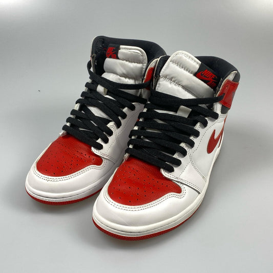 【中古】NIKE | ナイキ AIR JORDAN 1 RETRO HIGH OG HERITAGE スニーカー 555088-161 2022S/S 26.5cm ホワイト 26.5cm