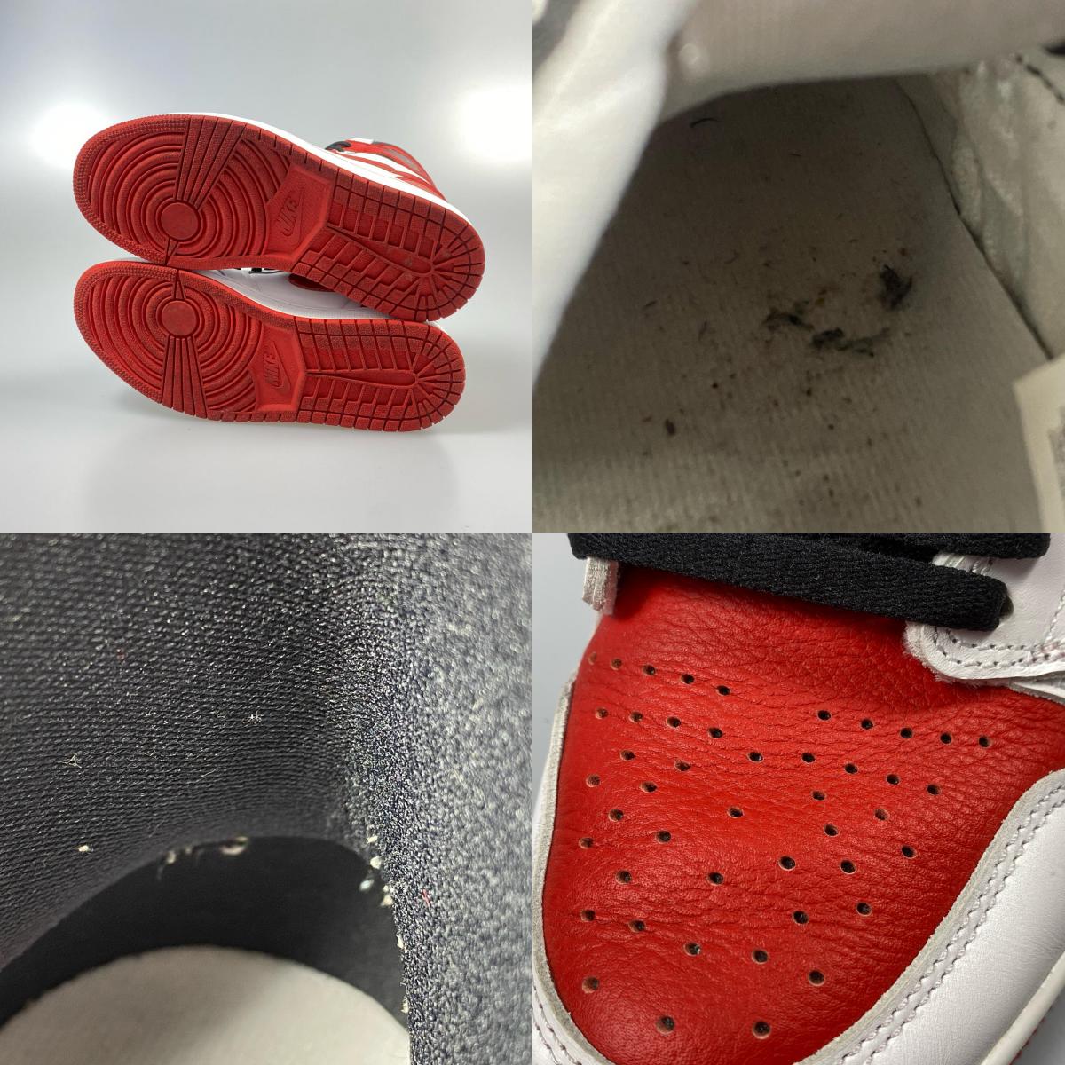 【中古】NIKE | ナイキ AIR JORDAN 1 RETRO HIGH OG HERITAGE スニーカー 555088-161 2022S/S 26.5cm ホワイト 26.5cm