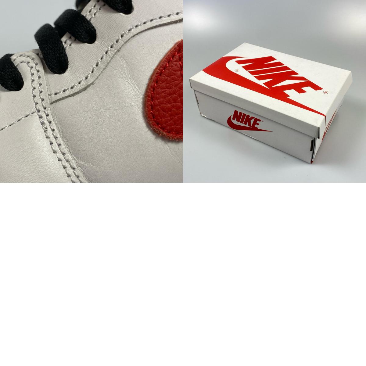 【中古】NIKE | ナイキ AIR JORDAN 1 RETRO HIGH OG HERITAGE スニーカー 555088-161 2022S/S 26.5cm ホワイト 26.5cm