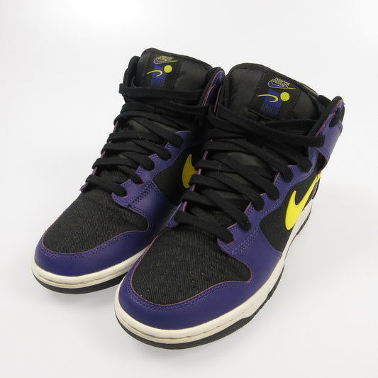 【中古】NIKE | ナイキ DUNK HIGH EMB スニーカー DH0642-001 パープル 26.5cm