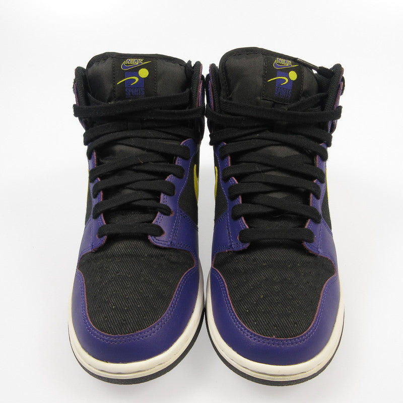 【中古】NIKE | ナイキ DUNK HIGH EMB スニーカー DH0642-001 パープル 26.5cm