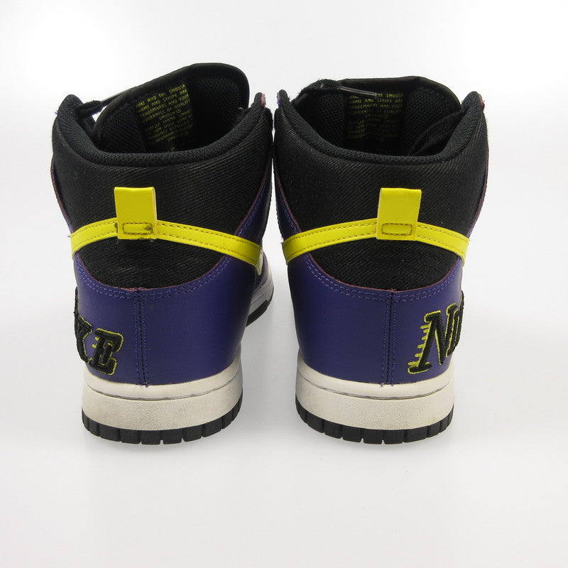 【中古】NIKE | ナイキ DUNK HIGH EMB スニーカー DH0642-001 パープル 26.5cm