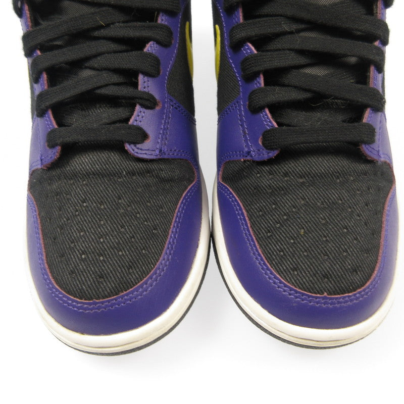 【中古】NIKE | ナイキ DUNK HIGH EMB スニーカー DH0642-001 パープル 26.5cm