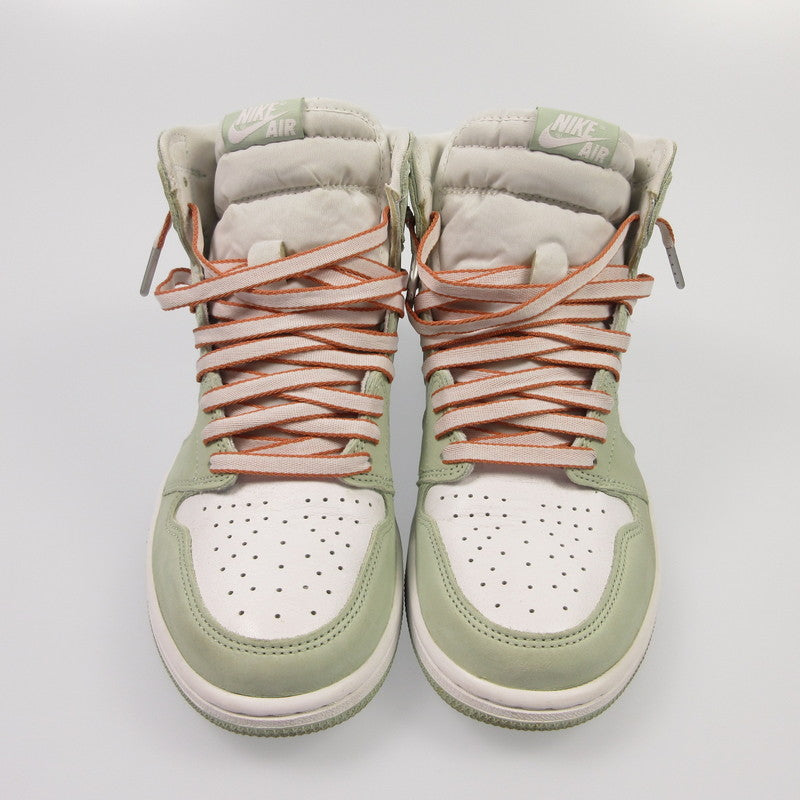 【中古】NIKE | ナイキ WMNS AIR JORDAN 1 RETRO HIGH OG SEAFOAM GREEN スニーカー CD0461-002 2021A/W  ライトグリーン 27.5cm