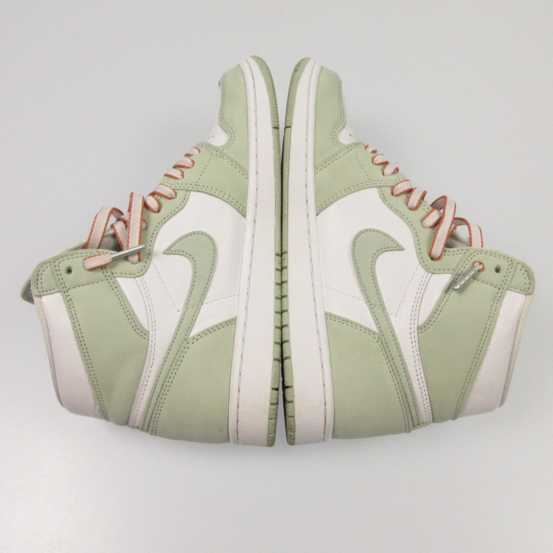 【中古】NIKE | ナイキ WMNS AIR JORDAN 1 RETRO HIGH OG SEAFOAM GREEN スニーカー CD0461-002 2021A/W  ライトグリーン 27.5cm