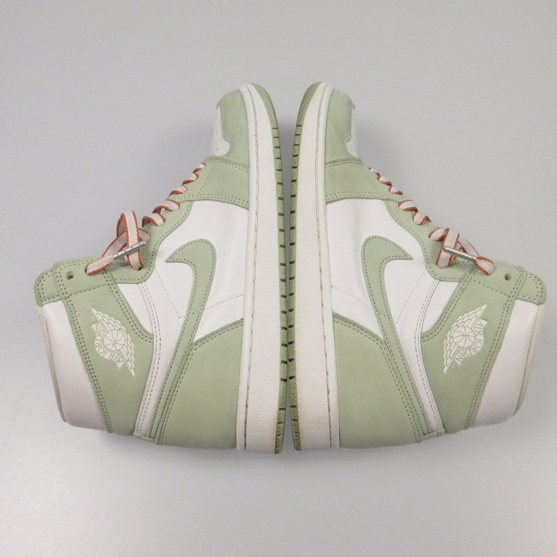 【中古】NIKE | ナイキ WMNS AIR JORDAN 1 RETRO HIGH OG SEAFOAM GREEN スニーカー CD0461-002 2021A/W  ライトグリーン 27.5cm