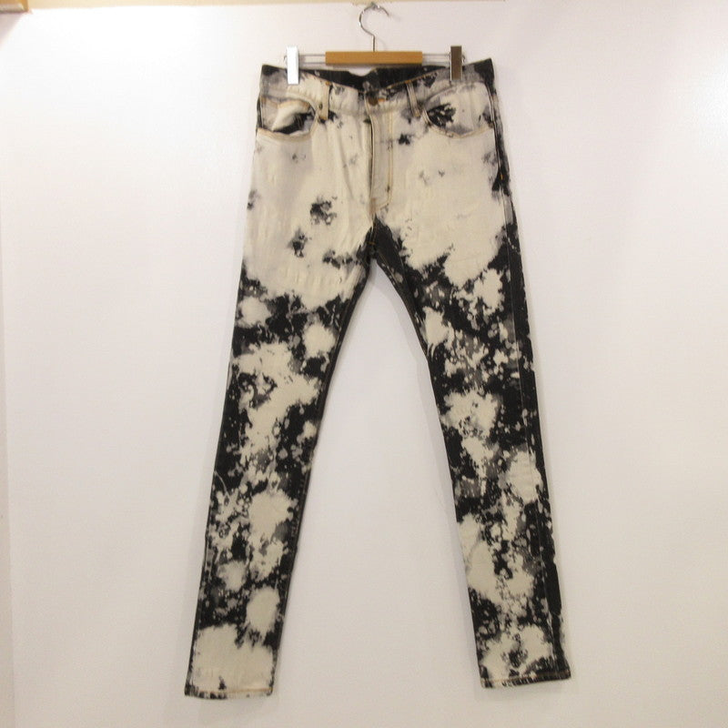 【中古】LEFLAH | レフラー ブリーチスキニーデニム デニムパンツ サイズ:XXL