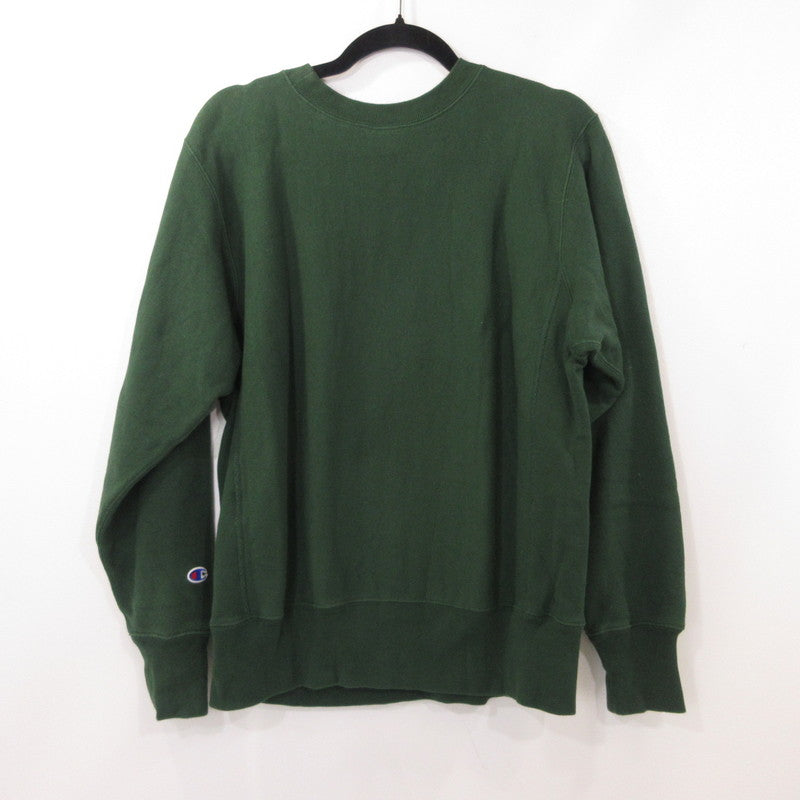【中古】Champion | チャンピオン REVERSE WEAVE スウェット C3-Y012 グリーン サイズ:L