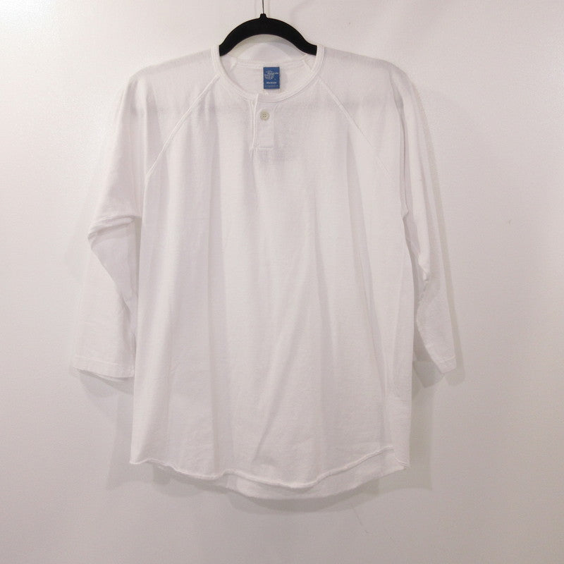 【中古】Good On | グッドオン ワンボタンベースボールTシャツ 半袖Tシャツ GOLT1505C ホワイト サイズ:M