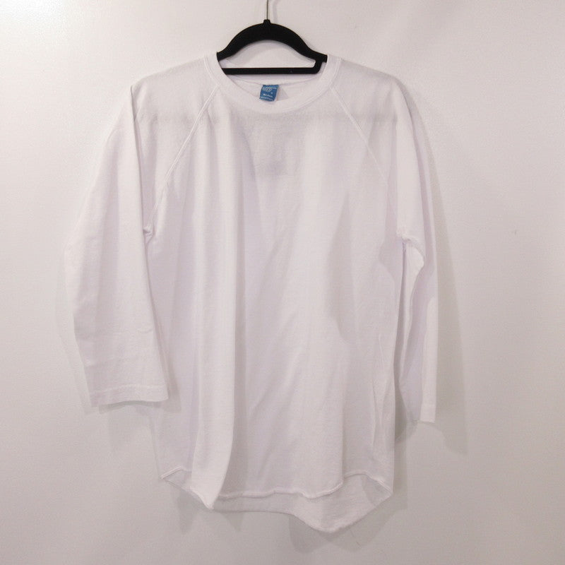 【中古】Good On | グッドオン ベースボールTシャツ 半袖Tシャツ GOLT-601 ホワイト サイズ:M
