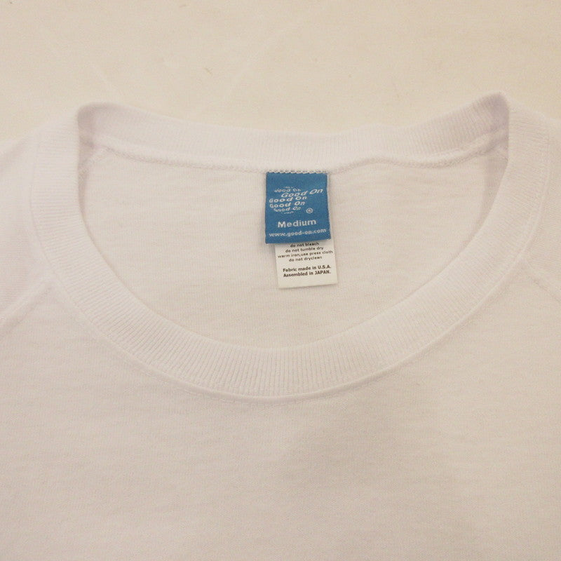 【中古】Good On | グッドオン ベースボールTシャツ 半袖Tシャツ GOLT-601 ホワイト サイズ:M
