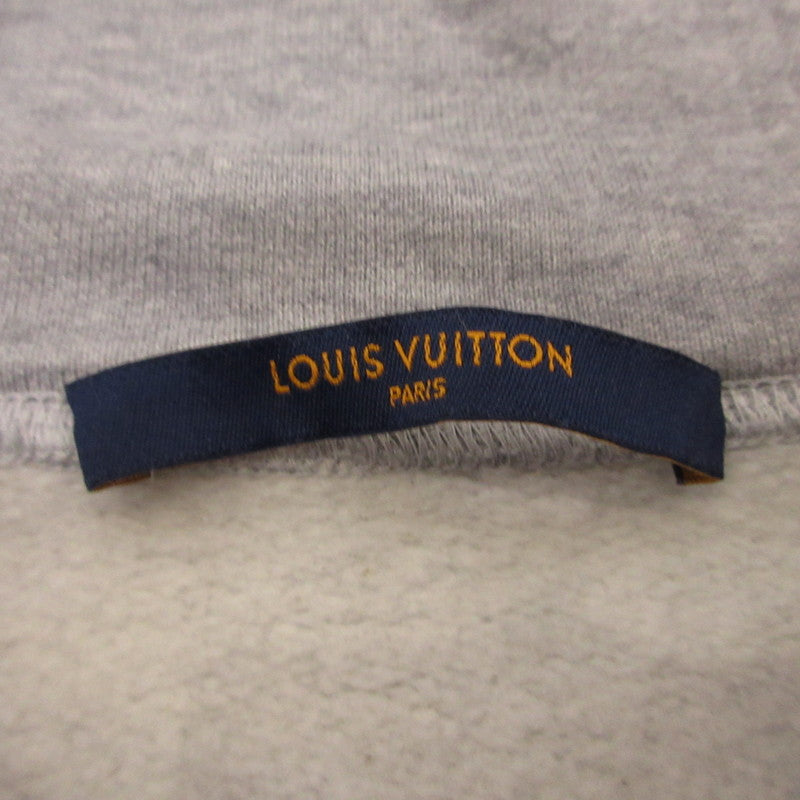 【中古】LOUIS VUITTON | ルイ・ヴィトン NEON WORKING MAN HOODIE パーカー RM212 UYR HLY68W グレー サイズ:S