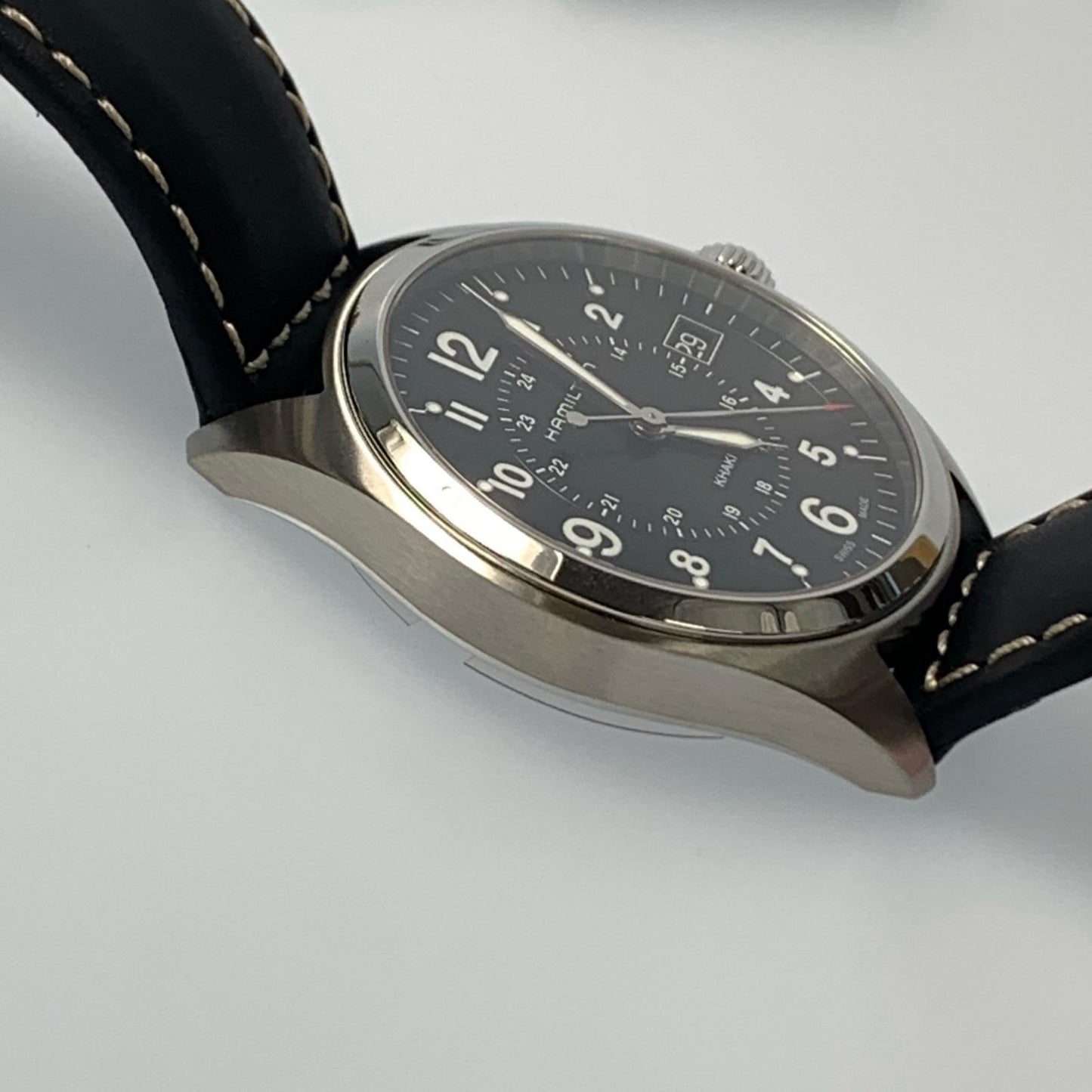 【中古】HAMILTON | ハミルトン KHAKI FIELD 腕時計 H68551733 アナログクォーツ シルバー