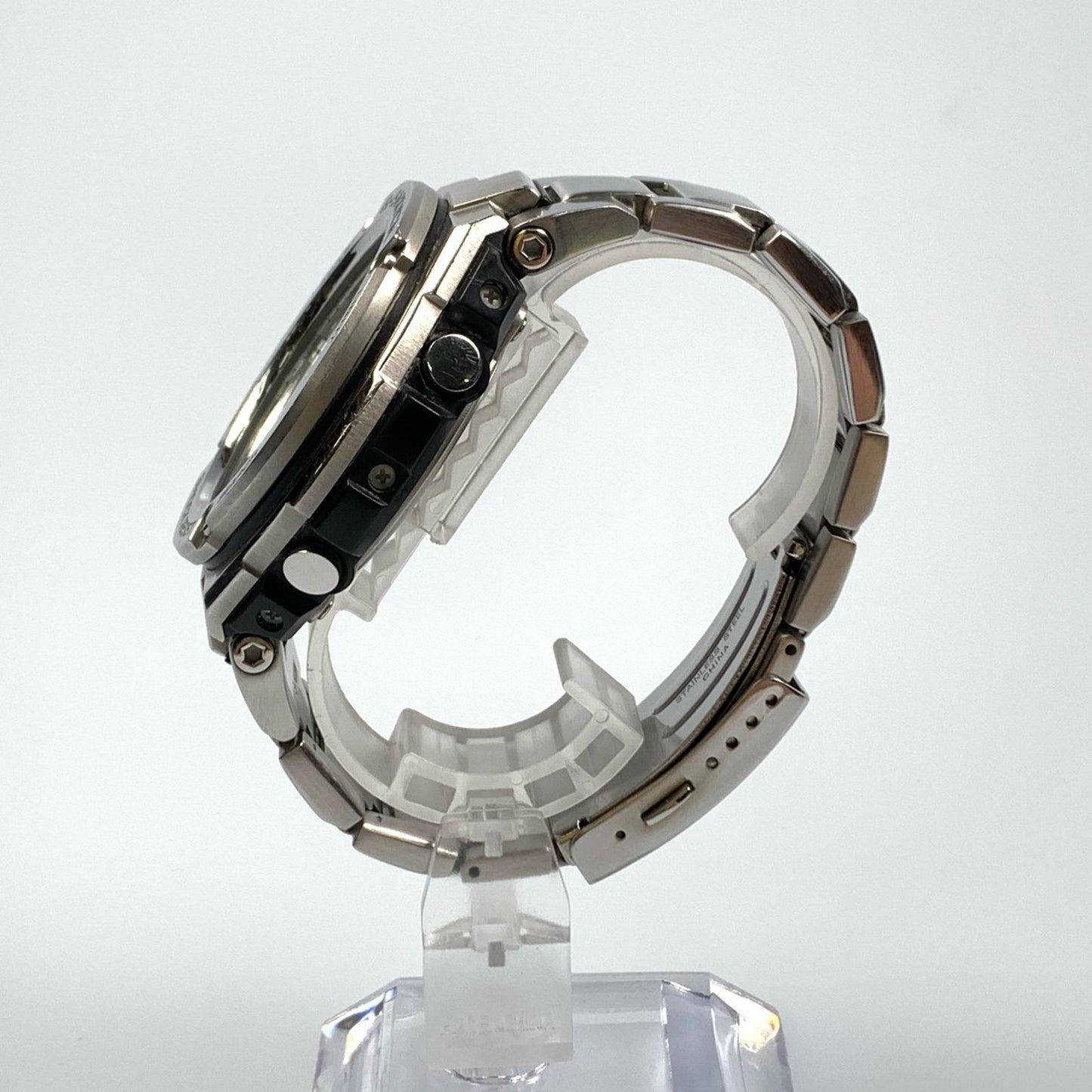 【中古】G-SHOCK | ジーショック G-STEEL 腕時計 GST-W110D-7AJF アナデジソーラー シルバー