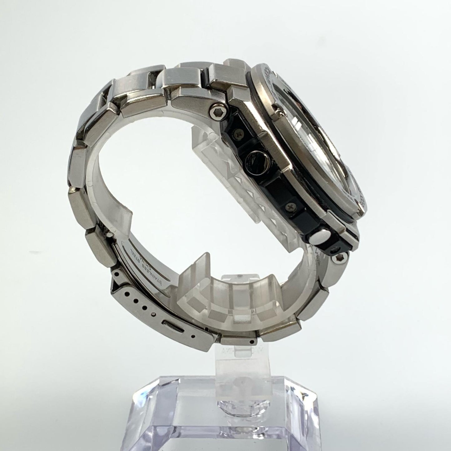 【中古】G-SHOCK | ジーショック G-STEEL 腕時計 GST-W110D-7AJF アナデジソーラー シルバー