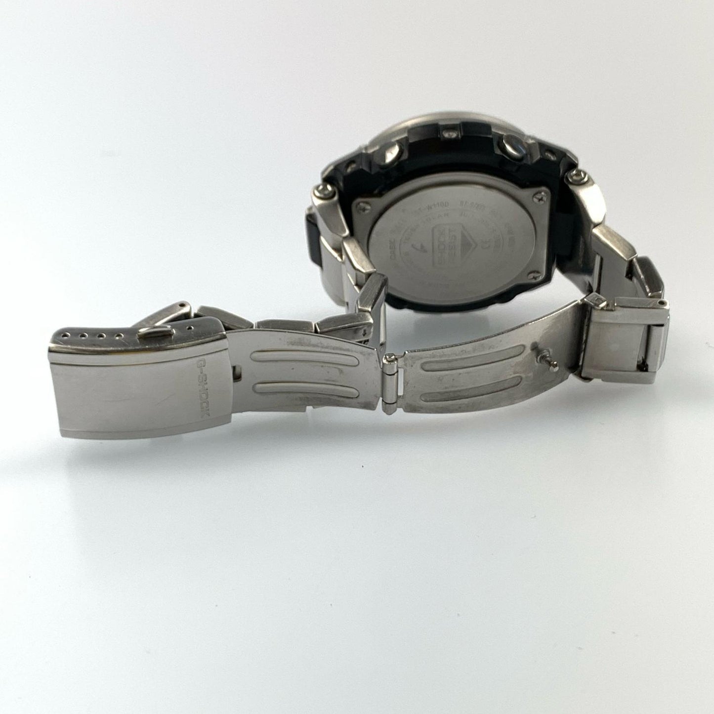 【中古】G-SHOCK | ジーショック G-STEEL 腕時計 GST-W110D-7AJF アナデジソーラー シルバー