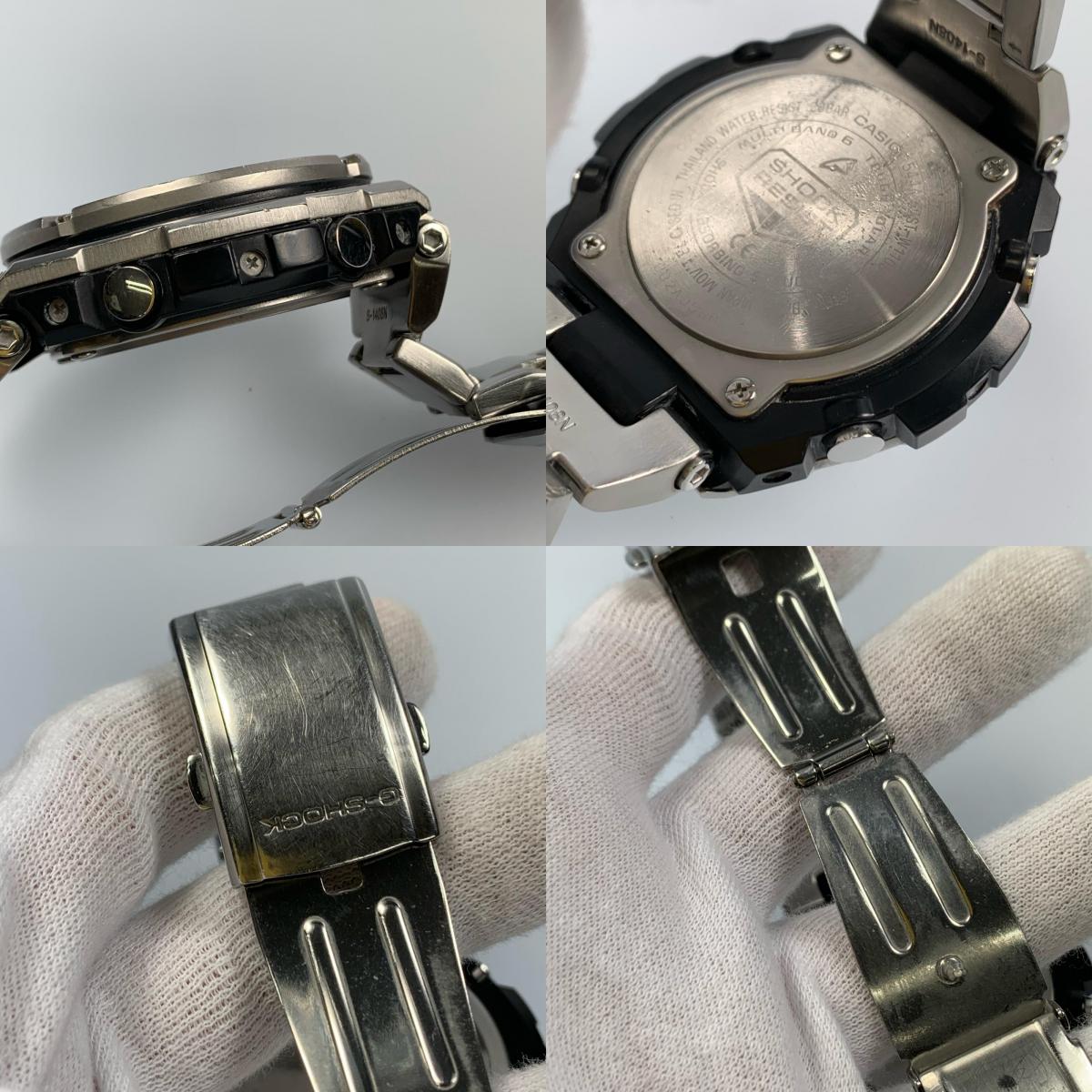 【中古】G-SHOCK | ジーショック G-STEEL 腕時計 GST-W110D-7AJF アナデジソーラー シルバー