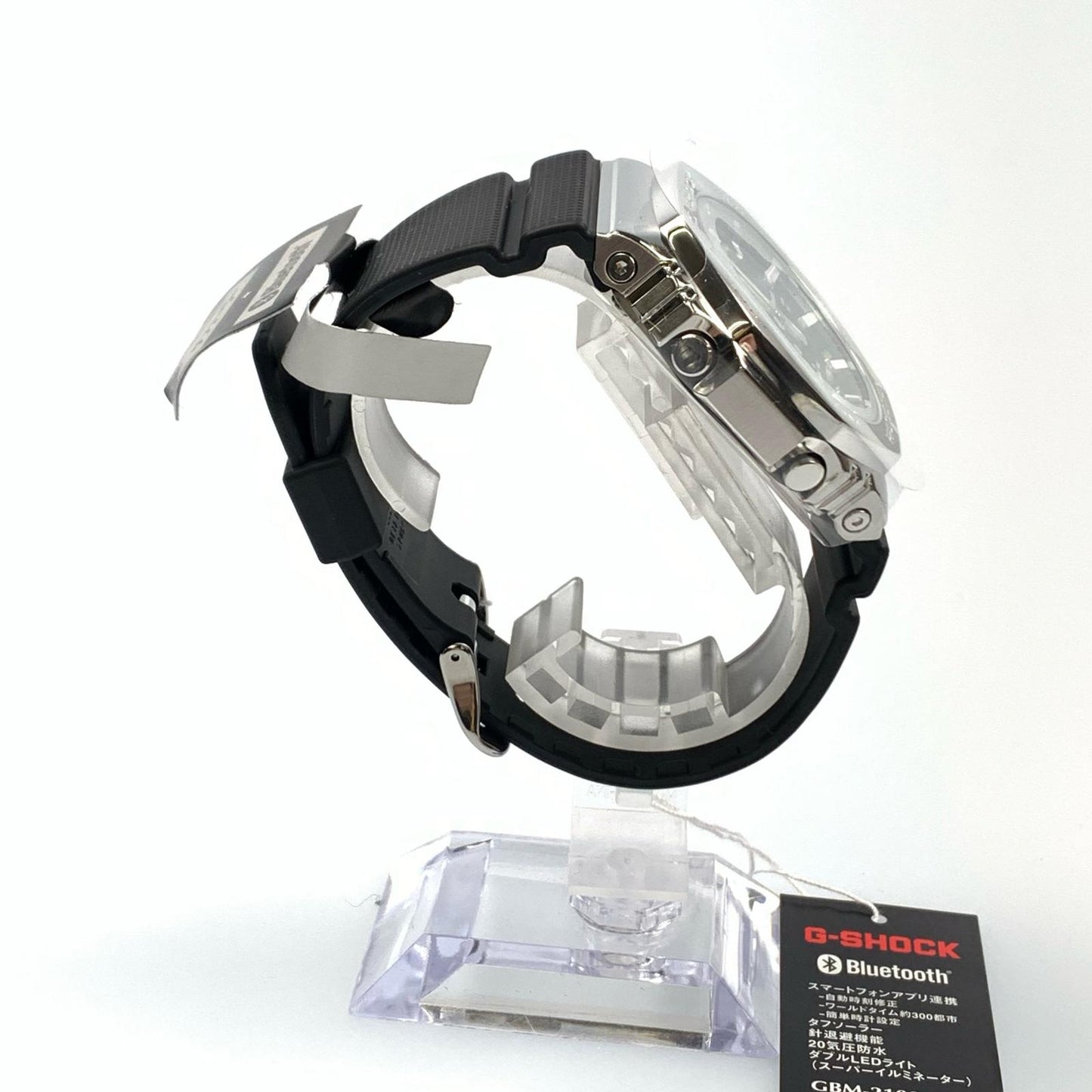 【中古】G-SHOCK | ジーショック Metal Coverd 腕時計 GBM-2100-1AJF シルバー