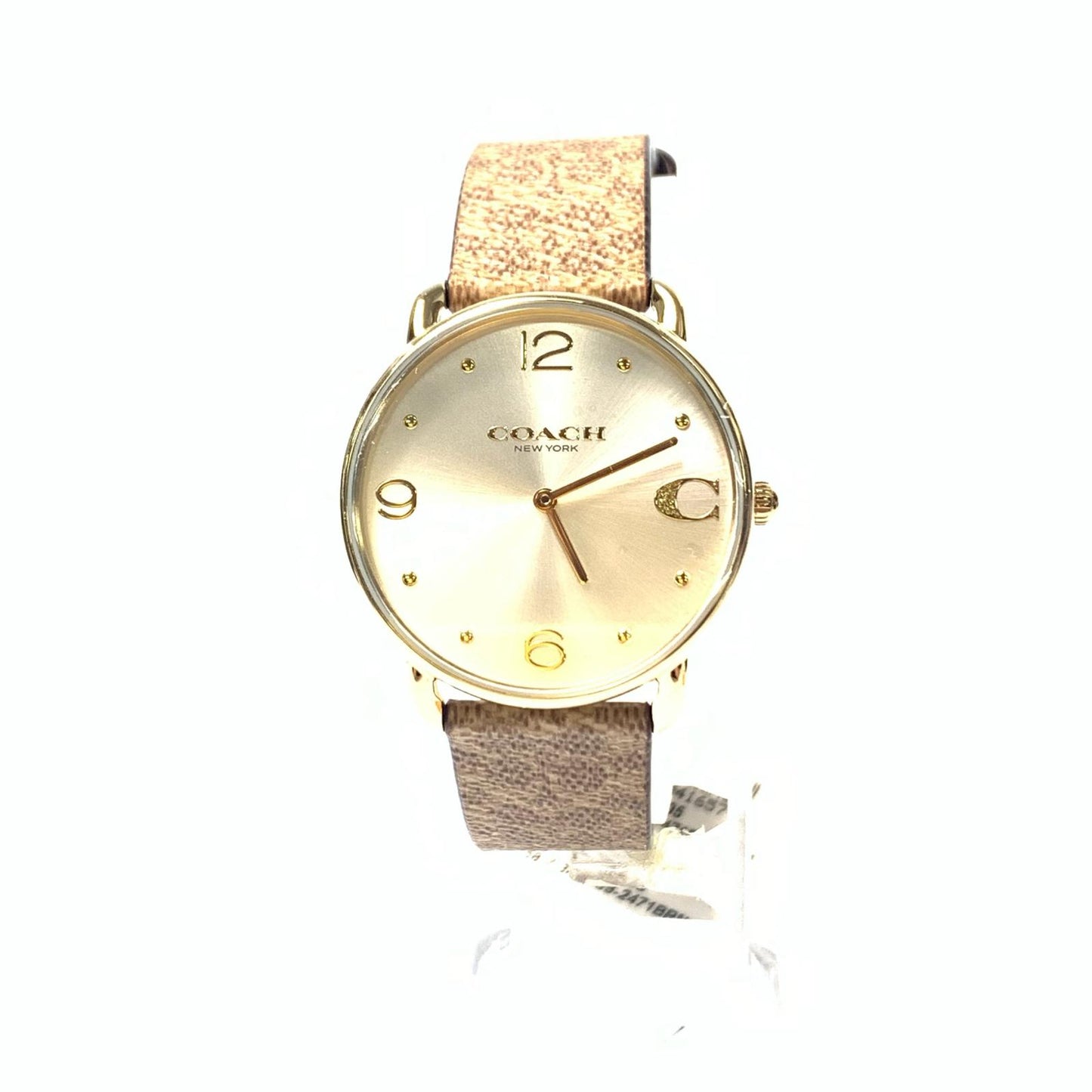 【中古】COACH | コーチ ELLIOT 腕時計 14504205 アナログクォーツ ゴールド