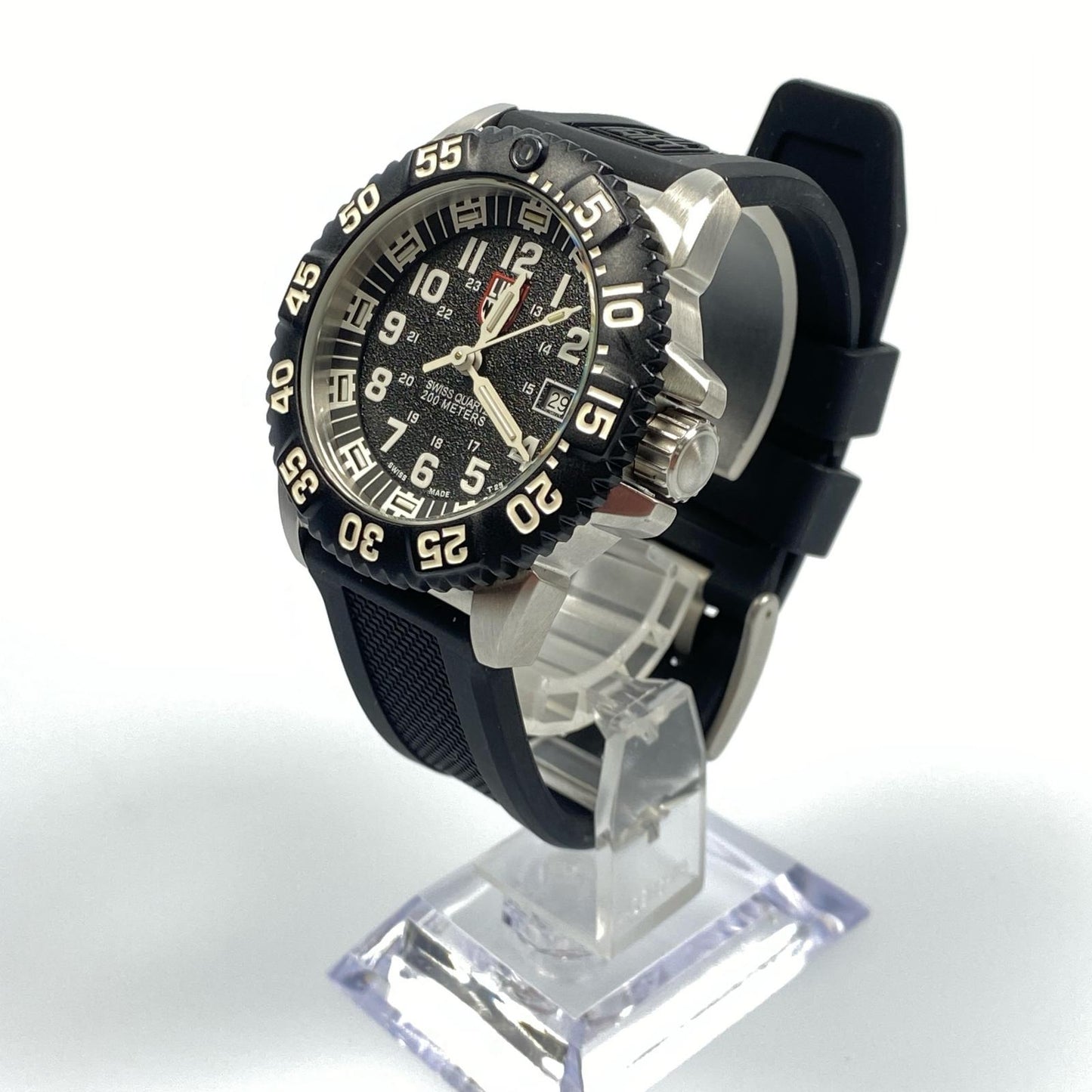 【中古】LUMINOX | ルミノックス NAVY SEAL COLORMARK 3150 SERIES 腕時計 シルバー