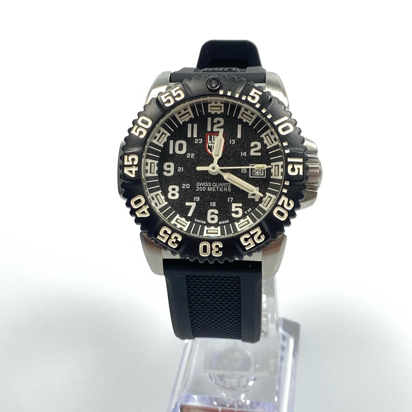 【中古】LUMINOX | ルミノックス NAVY SEAL COLORMARK 3150 SERIES 腕時計 シルバー