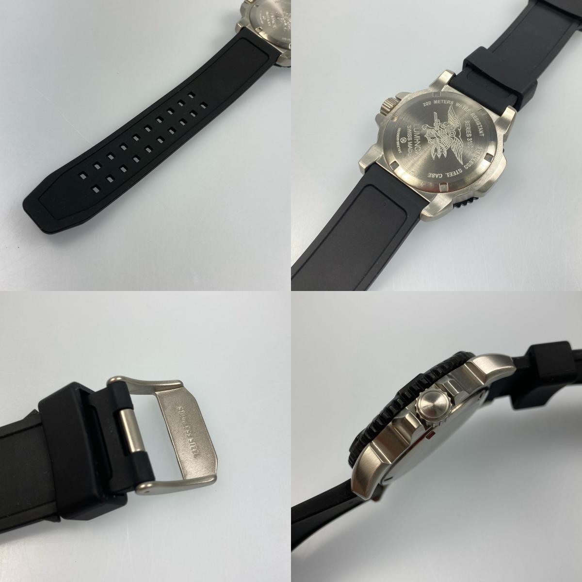 【中古】LUMINOX | ルミノックス NAVY SEAL COLORMARK 3150 SERIES 腕時計 シルバー