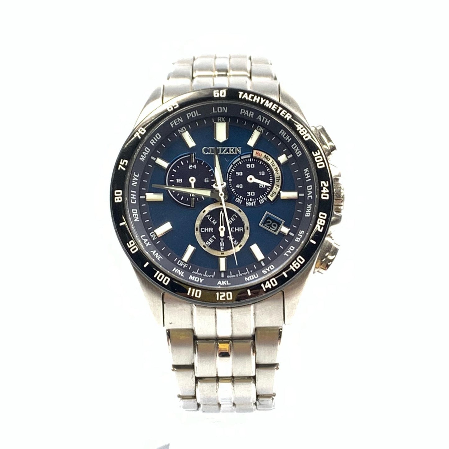 【中古】CITIZEN | シチズン 腕時計 E660-S119936 シルバー