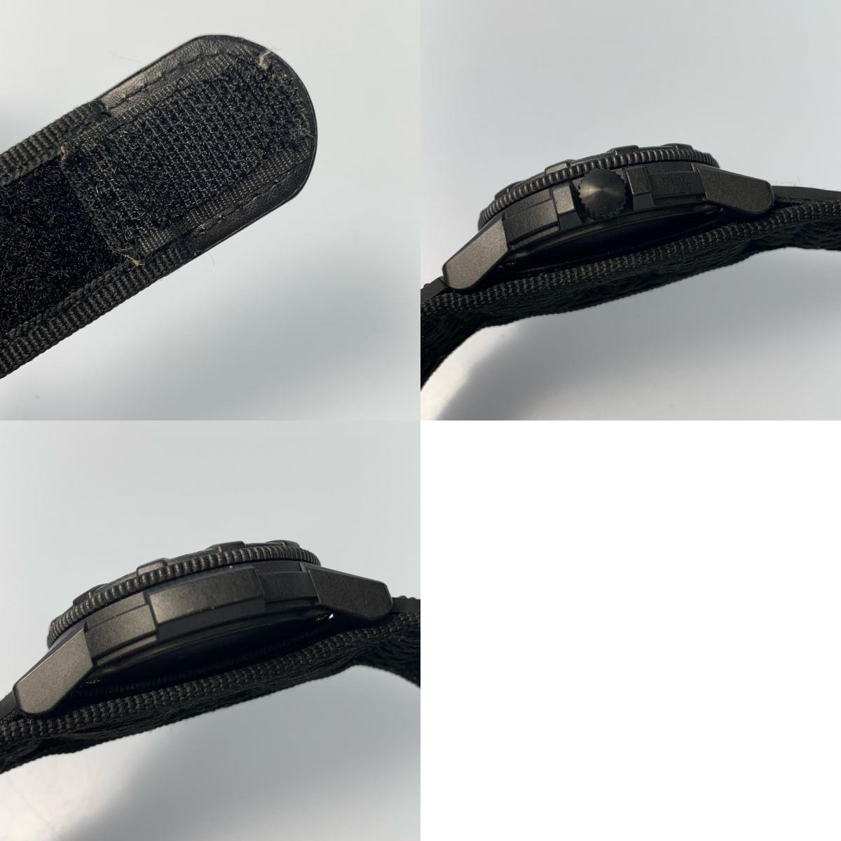 【中古】LUMINOX | ルミノックス LEATHERBACK SEA TURTLE GIANT 0320 SERIES 腕時計 アナログクォーツ ブラック
