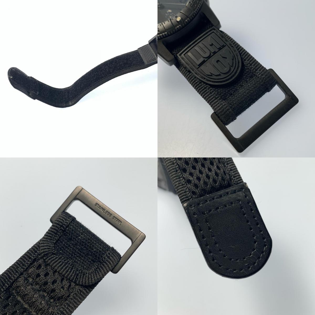 【中古】LUMINOX | ルミノックス LEATHERBACK SEA TURTLE GIANT 0320 SERIES 腕時計 アナログクォーツ ブラック