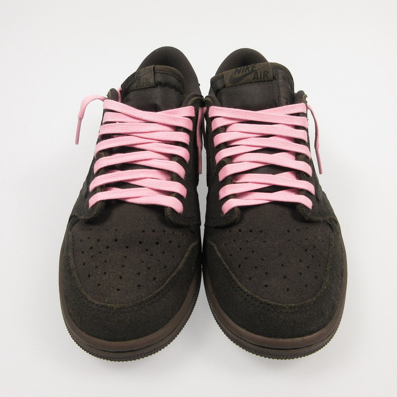 【中古】NIKE | ナイキ AIR JORDAN 1 LOW OG VELVET BROWN スニーカー DM7866-202 ブラウン 26.5cm