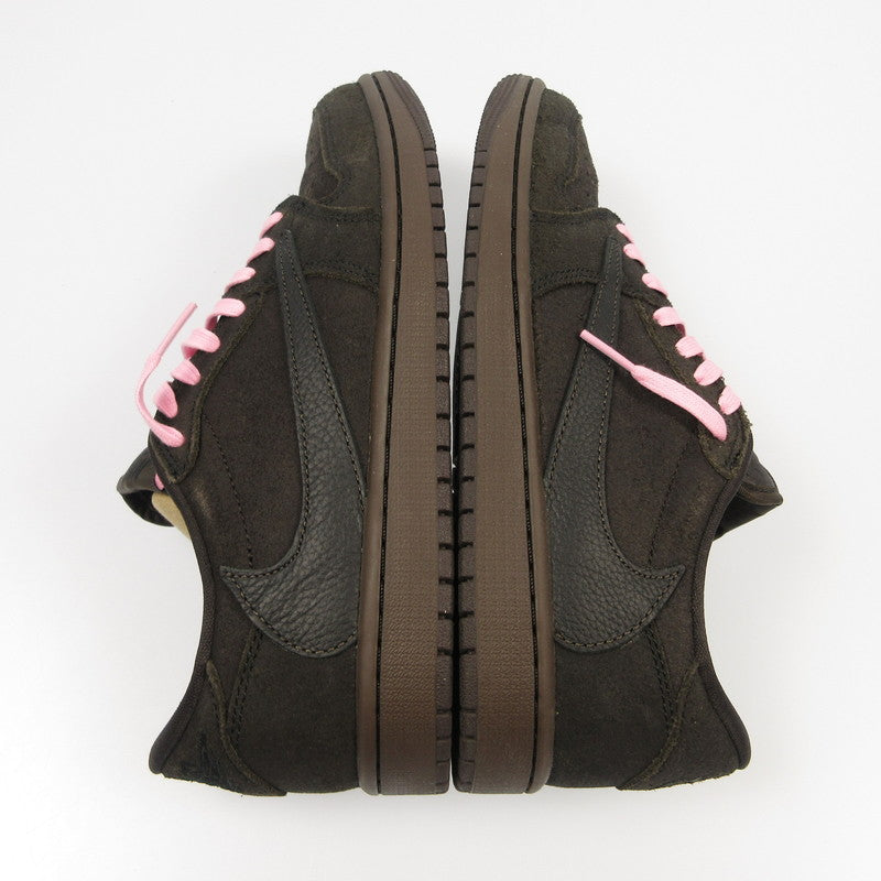 【中古】NIKE | ナイキ AIR JORDAN 1 LOW OG VELVET BROWN スニーカー DM7866-202 ブラウン 26.5cm
