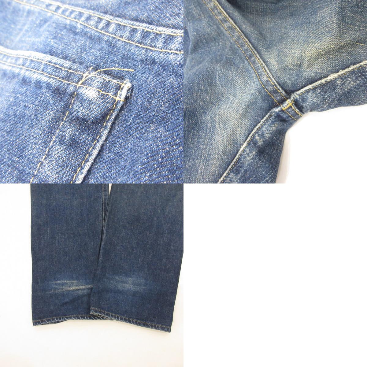 【中古】Levi's VintageClothing | リーバイスヴィンテージクロージング デニムパンツ 702-XX 赤耳/ビッグE ネイビー サイズ:32