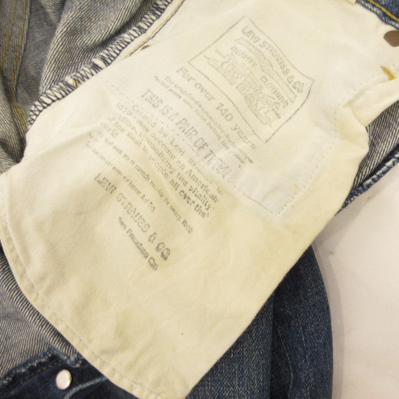 【中古】Levi's VintageClothing | リーバイスヴィンテージクロージング デニムパンツ 702-XX 赤耳/ビッグE ネイビー サイズ:32