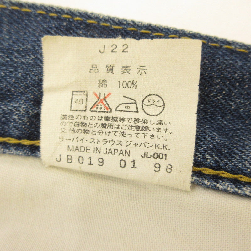 【中古】Levi's VintageClothing | リーバイスヴィンテージクロージング デニムパンツ 702-XX 赤耳/ビッグE ネイビー サイズ:32