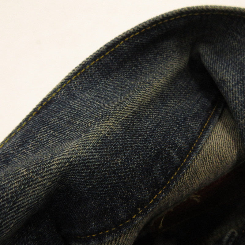 【中古】Levi's VintageClothing | リーバイスヴィンテージクロージング 1st大戦モデル復刻 デニム 71506-XX 赤耳 ビッグE 4つボタン 年式:1998年製 ネイビー サイズ:36