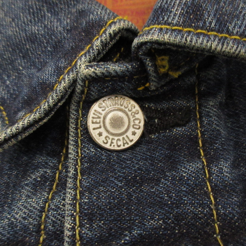 【中古】Levi's VintageClothing | リーバイスヴィンテージクロージング 1st大戦モデル復刻 デニム 71506-XX 赤耳 ビッグE 4つボタン 年式:1998年製 ネイビー サイズ:36