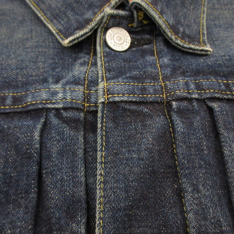 【中古】Levi's VintageClothing | リーバイスヴィンテージクロージング 1st大戦モデル復刻 デニム 71506-XX 赤耳 ビッグE 4つボタン 年式:1998年製 ネイビー サイズ:36