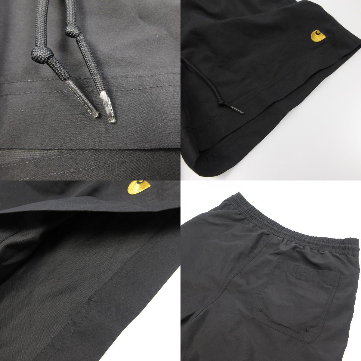 【中古】Carhartt WIP | カーハートダブリューアイピー CHASE SWIM TRUNKS ショートパンツ I026235 ブラック サイズ:M