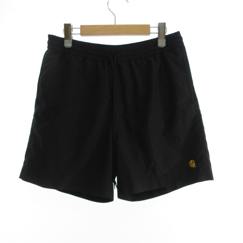 【中古】Carhartt WIP | カーハートダブリューアイピー CHASE SWIM TRUNKS ショートパンツ I026235 ブラック サイズ:M