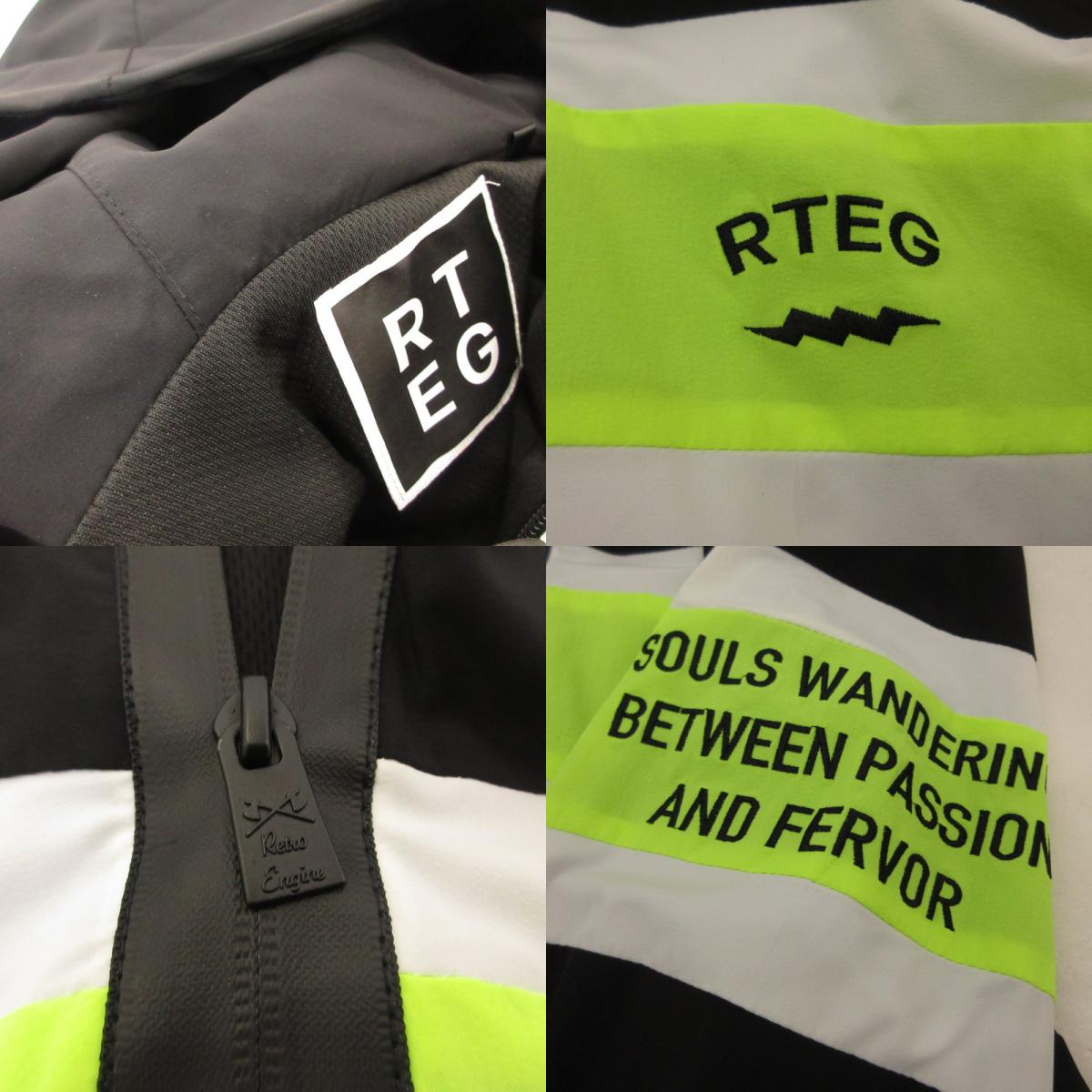 【中古】Retro Engine | レトロエンジン Exchange ZIP PK ナイロンジャケット 102301230250002 ブラック サイズ:S