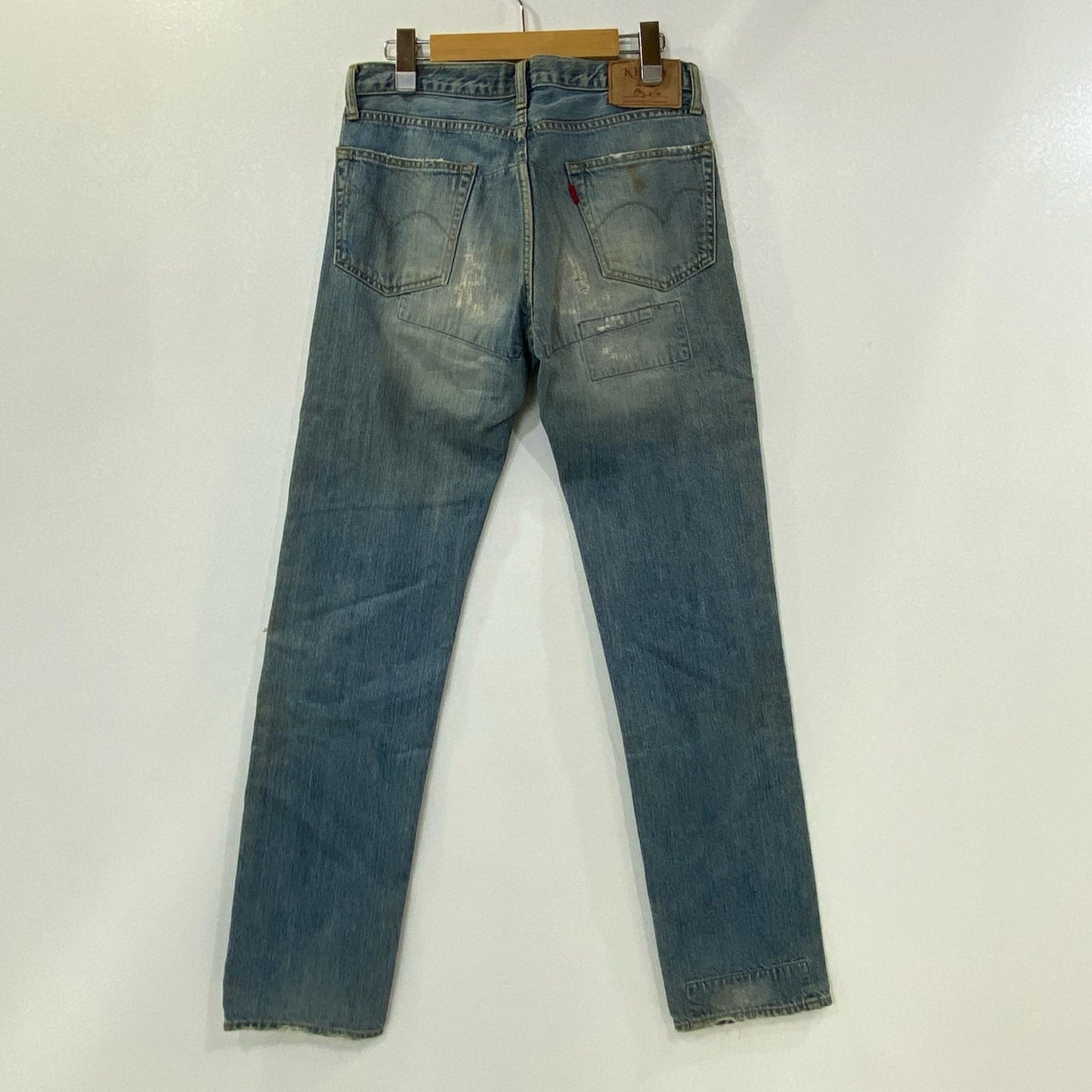 【中古】HYSTERIC GLAMOUR | ヒステリックグラマー デニムパンツ 2AP-4060 KINKY JEANS 00s W:80CM ブルー