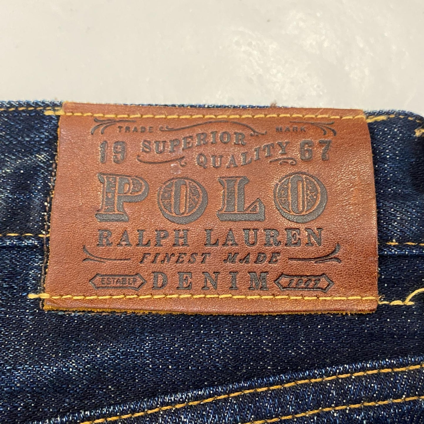 【中古】POLO RALPH LAUREN | ポロ・ラルフローレン デニムパンツ 2013年製 W:30 ネイビー