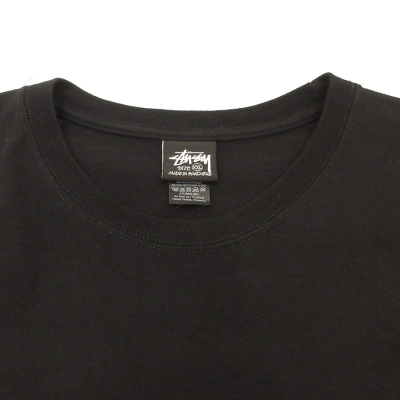 【中古】STUSSY | ステューシー Stock Dog Tee 半袖Tシャツ ブラック サイズ:XL