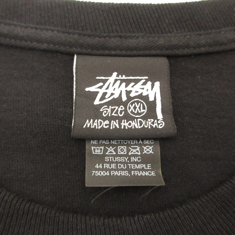【中古】STUSSY | ステューシー Stock Dog Tee 半袖Tシャツ ブラック サイズ:XL